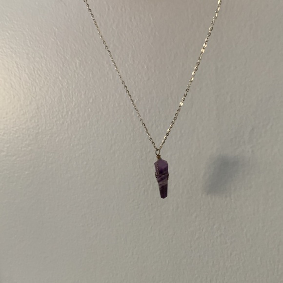 Amethyst necklace - Picture 2 of 2